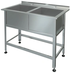Stainless Steel Sink with Edge MB-2-0.3-0.63/1.21