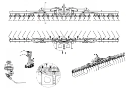 Soil Loosening Assembly for DMC Seeders - Model 113367RU