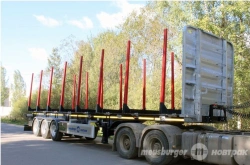 Three-Axle Log Transport Semi-Trailer SH-345