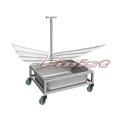 Mobile Trolley for Safe Transport of Gastro Containers TG