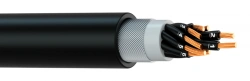 Non-corrosive Gas Emission Cable with Steel Wire Armor