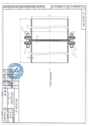 Flanged Connections for Diaphragm DBS with Nominal Diameter DN 300-700 mm