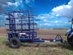 Heavy Hydraulically-Driven Tooth Harrow BZGT-9 "POBEDA