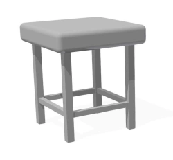 Wooden Stool with Soft Seat Household TV-BTMS-5.30.01
