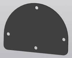 Rotor Frame Cover M03-C5-20-030769 - A