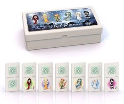 Large Domino Game "Confetti Model Agency