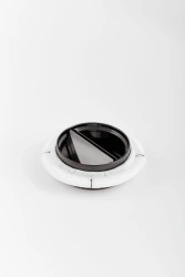 Heart Valve Prosthesis with Dual Pivot Leaflets - 25mm, Model 3In