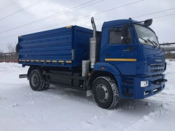Three-Sided Dump Truck for Bulk Cargo Transport 45890T