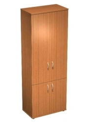 Wooden Four-Door Wardrobe for Storage