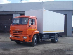 Isothermal Refrigerated Truck Body 4388V3 on KAMAZ Chassis, Model 43253-G5