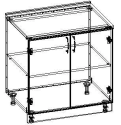 Kitchen Cabinet TV-KSHK-3.4.01
