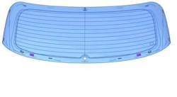 Rear Window Glass for FB Vehicle Type 5D Code 00014TRW07002