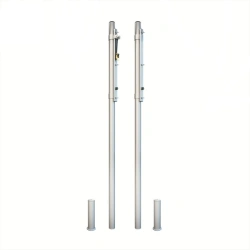 Steel Volleyball Posts for Training and Competitions, Model OS-07110