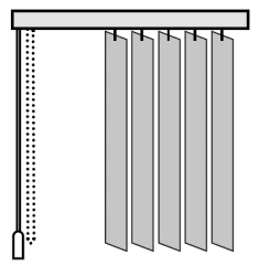 Vertical Fabric Blinds for Light Control - Amigo