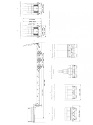 Heavy-Duty Semi-Trailer for Construction and Industrial Transport - CHMZAP-99064D