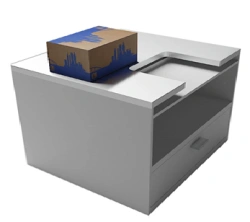 Universal Parcel Reception Barrier "MGN C" by LLC SPECTR