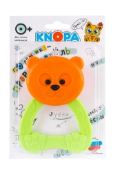 Mishutka" Teething Rattle KNOBA 1/35