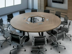 Meeting Table Skandi - Metal Frame Design