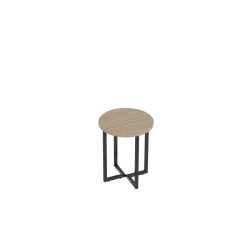 Loft Style Stool TB002.0 with Upholstered Material - MDF