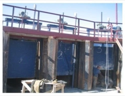 Shield Valve ZShP for Liquid Flow Control, Width 500-3500mm, Depth 500-3500mm