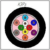 KERZ Type Hydro-Resistant Exploration Cable