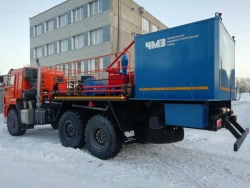 Cementing Unit 707411-50 on Kamaz Chassis Type 43118 (Modifications 43118-A5, 43118-50, 43118RR, 43118RS)