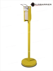 Mobile Stand with Elbow Dispenser for Hand Hygiene