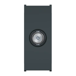 CADUCEUS ALING MODE Hidden Installation Audio/Video Socket BNC/BNC 1M Anthracite, Art. 6628.A