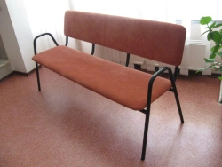 Soft Seat Bench with Backrest, Model EL-106.09.00-07