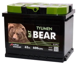 Lead Acid Starter Battery for Internal Combustion Engines 12V Tyumen BatBEAR