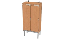 Children's Clothing Cabinet, Model SHO-3