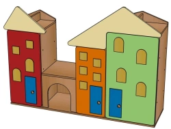 Bed Storage Unit "City" - Model SЖ02