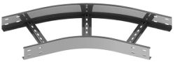Horizontal 45-Degree Radius Angle for Self-Supporting Cable Trays LTI 000x00 U45