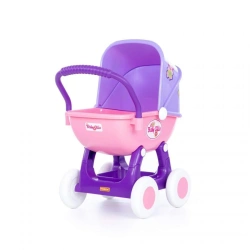 Stylish Doll Stroller "Arina" 4-Wheel Model (Item No. 48202)