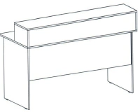 Multipurpose Table with Overhead Structure - Alliance-S Brand