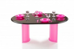 Doll Table with Accessories - Pink