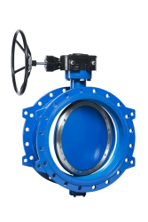 Two-Eccentric Disc Rotating Valve, Steinval, Type BC, DN200 mm, PN10 bar