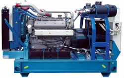 Diesel Generator Set AД300 with 300 kW Power Output