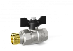 LD Pride 47.20 Brass Ball Valve for Liquid and Gas Control