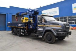 Truck-Mounted Crane for Loading and Unloading, UZST Model 483В-70