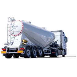 BONUM 914210 Cement Tank Semi-Trailer with Compressor