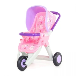 Doll Stroller No.2 - 3-Wheel Pushchair (in Package), Art. 48141
