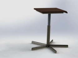 Laboratory Stool - Custom Metal Design