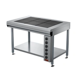 Electric Cooking Range Six Burners without Oven PE-0.54S