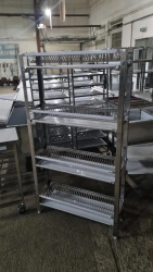 Stainless Steel Dish Rack Series SPPuS for Storage and Drying