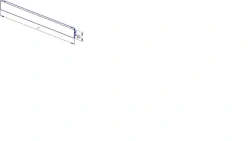 Shelf Panel 10.5*91.5 cm for Rack Assembly