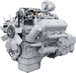 6-Cylinder Diesel Engine with V-Configuration, YAMZ-65654 Model