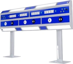 Medical Gas and Power Supply Console KPM-AMS, Floor Model