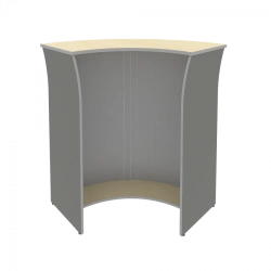 Wooden Reception Desk for Retail Businesses - Riva Series