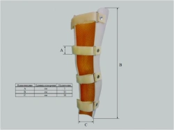 Custom-Made Knee and Hip Joint Brace